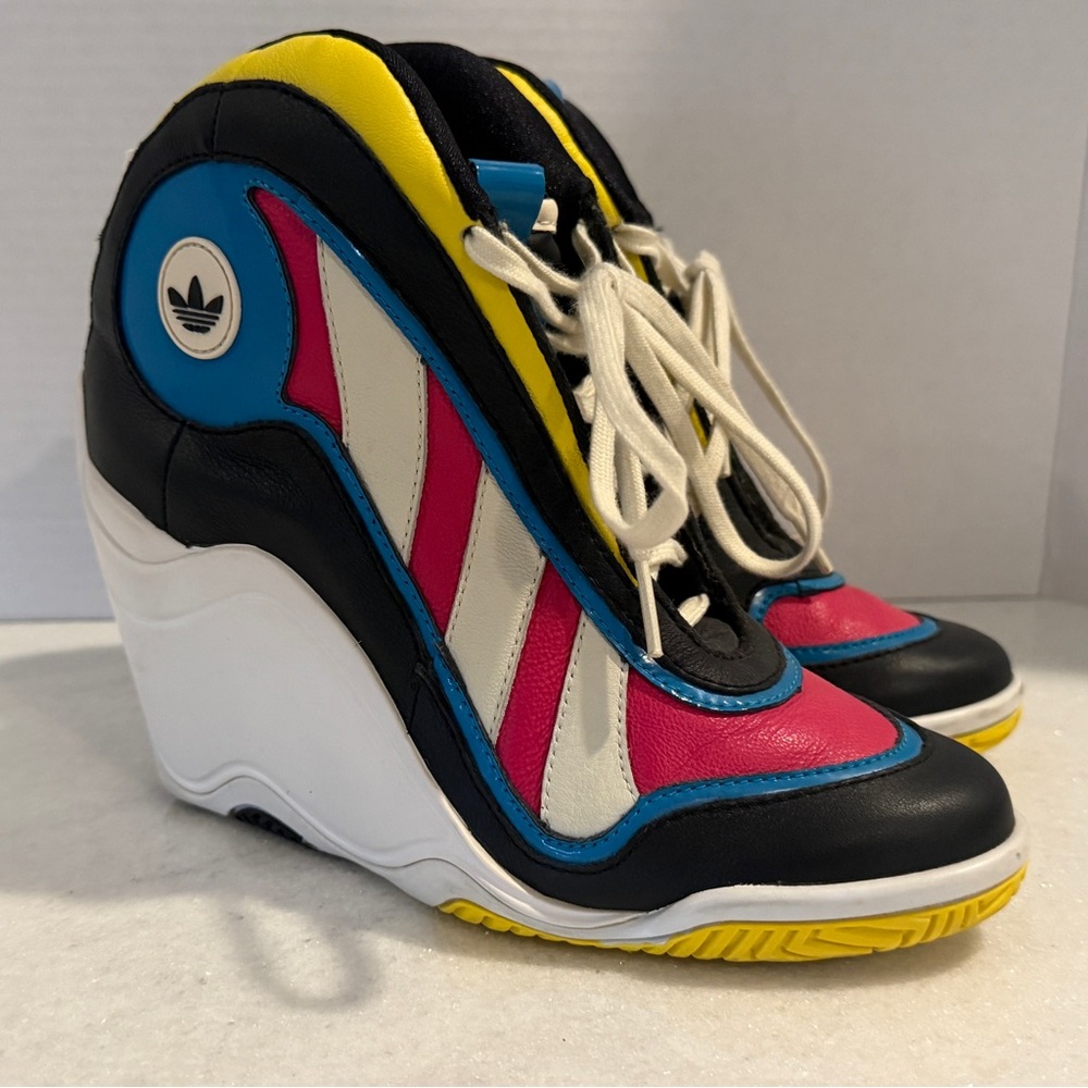 *RARE* ADIDAS x JEREMY SCOTT Crazy 97 Wedge Sneaker - Women’s Size 7